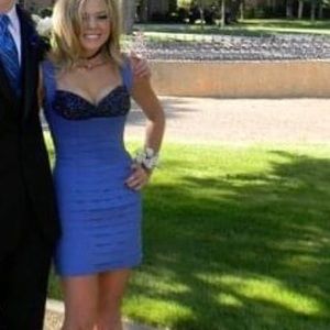 Sherri hill bandage dress